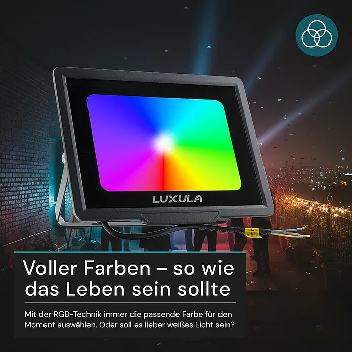 Luxula LED-Strahler - 50 W, IP65