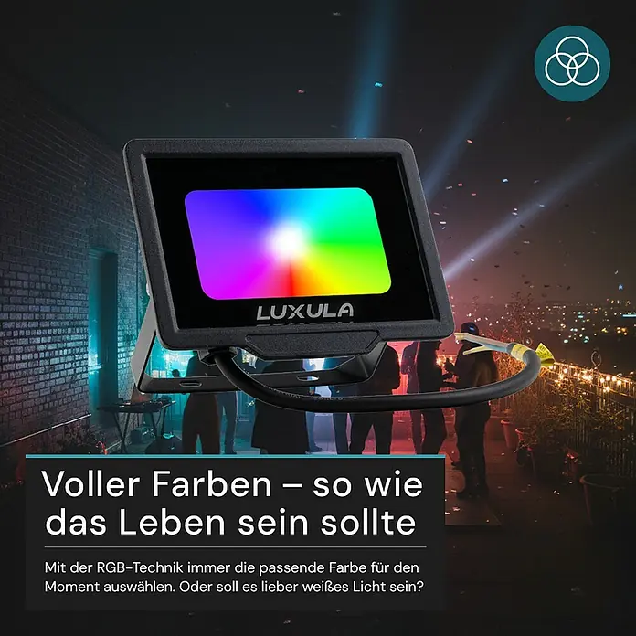 Luxula LED-Strahler - 20 W, IP65