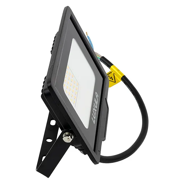 Luxula LED-Strahler - 20 W, 2.000 lm, 3.000 K, L x B x H: 14,3 x 2,4 x 13 cm, IP65