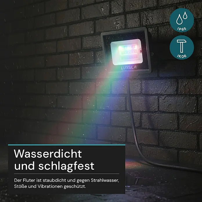Luxula LED-Strahler - 10 W, IP65