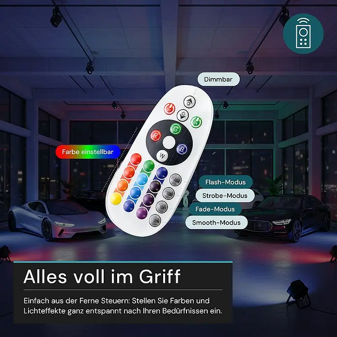 Luxula LED-Strahler - 10 W, IP65
