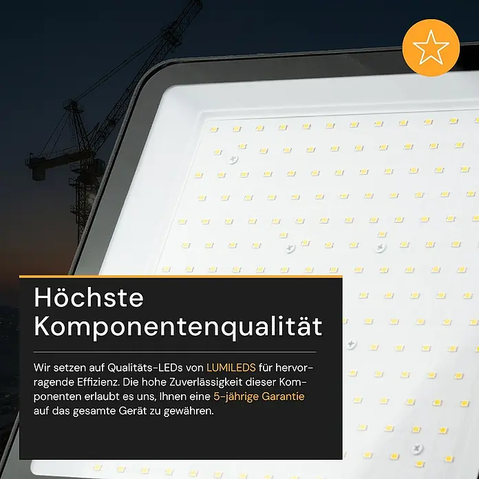 Enovalite LED-Strahler - 150 W, 19.500 lm, IP65