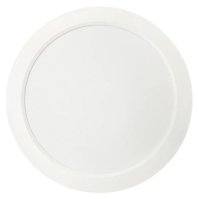 Luxula LED-Wand- & Deckenleuchte - 18 W, L x B x H: 22,4 x 22,4 x 3,5 cm, Weiß, Weiß, Mehrfarbig