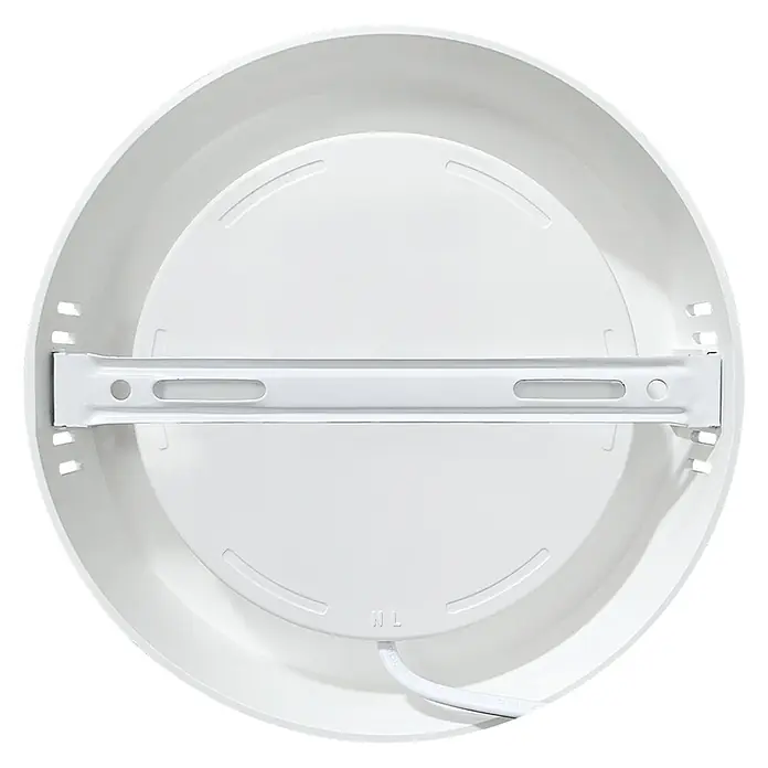 Luxula LED-Wand- & Deckenleuchte - 18 W, L x B x H: 22,4 x 22,4 x 3,5 cm, Weiß, Weiß, Mehrfarbig