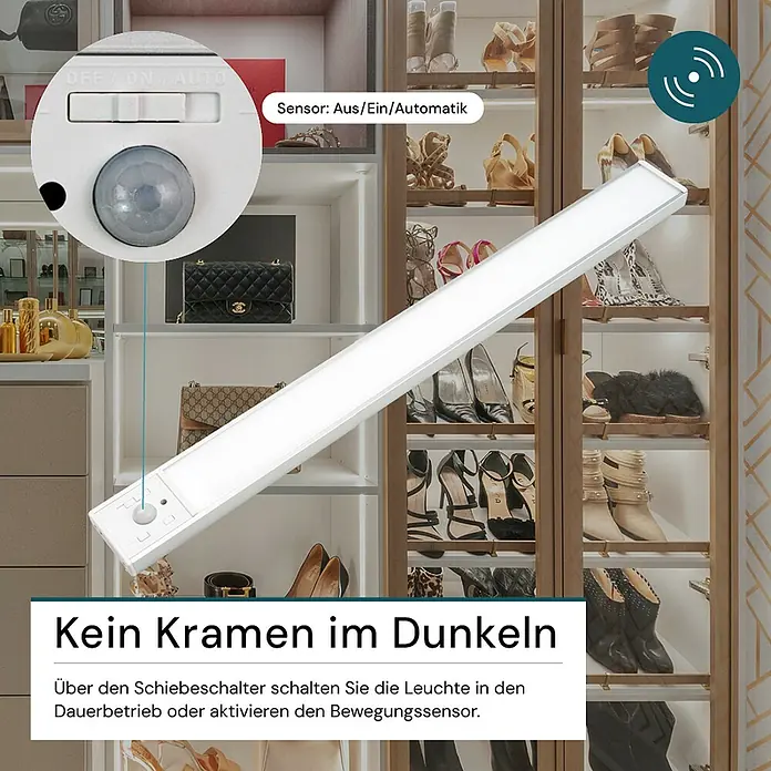 Luxula LED-Unterbauleuchte - Lichtfarbe: Mehrfarbig, 3 W