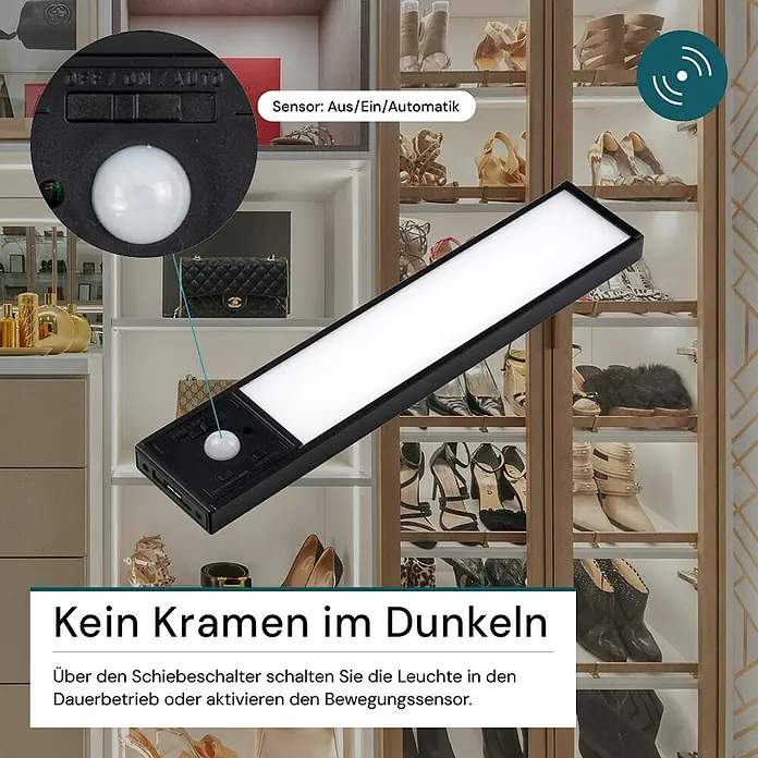 Luxula LED-Unterbauleuchte - Lichtfarbe: Mehrfarbig, 2 W