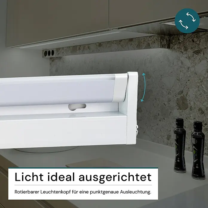 Luxula LED-Unterbauleuchte - Lichtfarbe: Mehrfarbig, 4 W