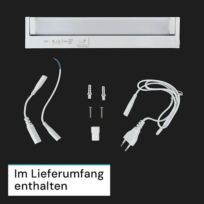 Luxula LED-Unterbauleuchte - Lichtfarbe: Mehrfarbig, 4 W