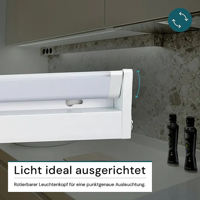 Luxula LED-Unterbauleuchte - Lichtfarbe: Mehrfarbig, 12 W