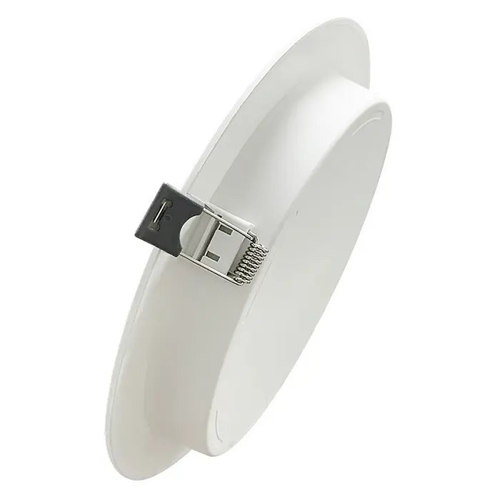 Luxula Einbauleuchte - 12 W, Ø x H: 17,3 x 2,6 cm, Weiß