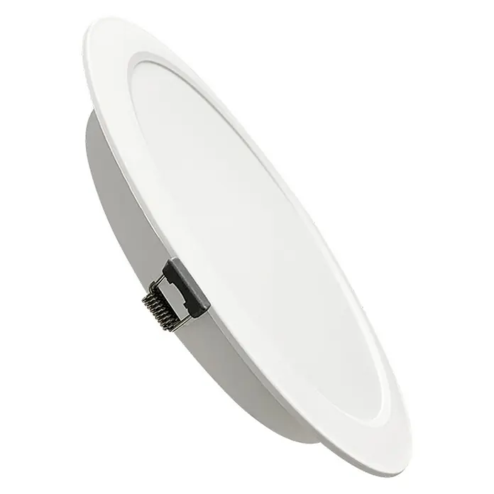 Luxula Einbauleuchte - 12 W, Ø x H: 17,3 x 2,6 cm, Weiß