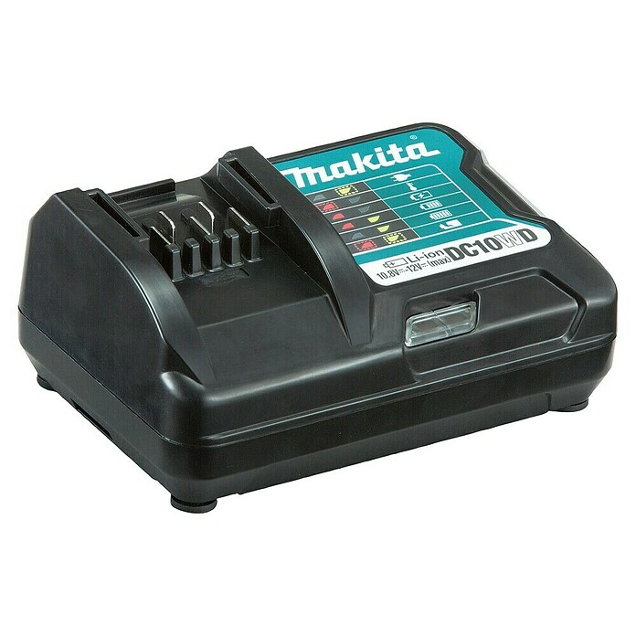 Makita Cargador (Apto para: Baterías de iones de litio Makita 10,8 - 12 V)