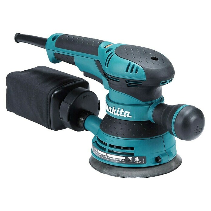 Makita Lijadora excéntrica (Consumo de potencia: 300 W, Diámetro disco de lija: 125 mm)