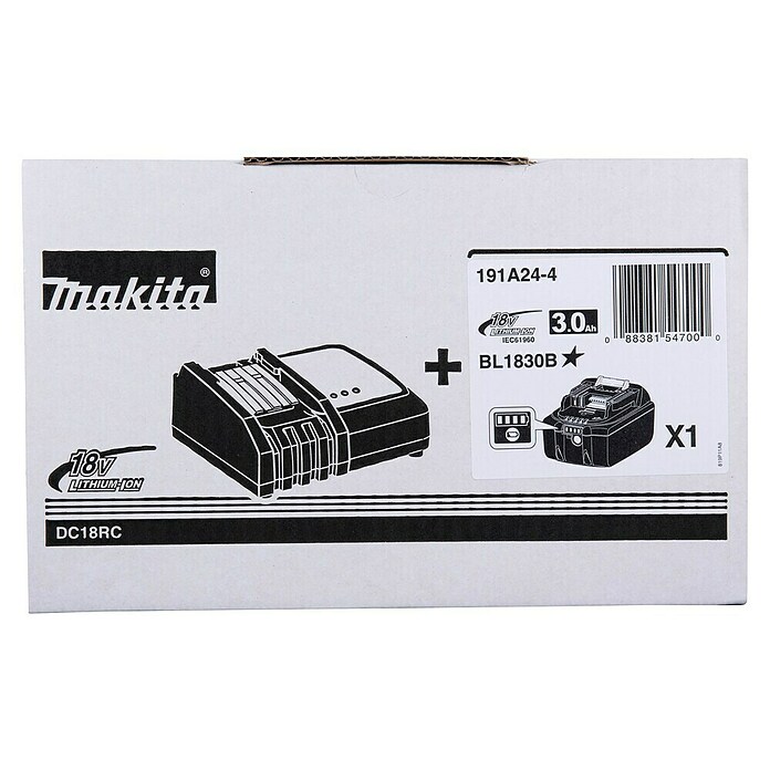 Makita LXT 18V Starterkit Power Source-Kit (18 V, 1 accu, 3 Ah) | BAUHAUS
