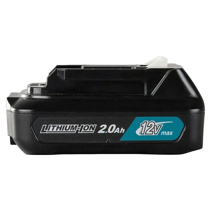 Makita CXT 12V max. Akku BL1021B - 12 V, 2 Ah - Schwarzer Lithium-Ionen-Akku mit 2.0Ah Kapazität und 12V max Leistung.