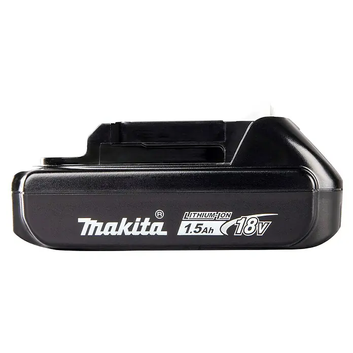 Makita LXT 18V Akku BL1815N - 18 V, 1,5 Ah - Schwarzer Makita Lithium-Ionen 18V 1.5Ah Akku für Elektrowerkzeuge.