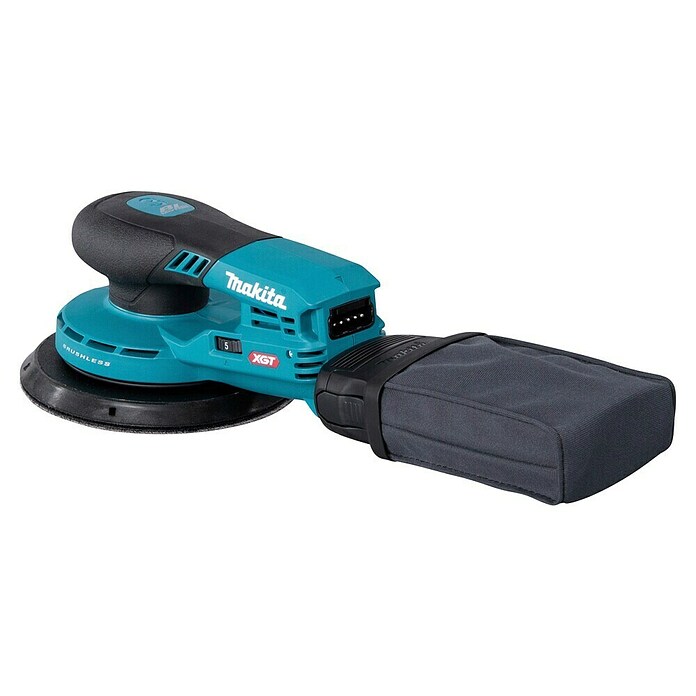 Makita XGT 40V max. Lijadora excéntrica de batería BO004CGZ (40 V, Sin batería, Diámetro disco de lija: 150 mm) | BAUHAUS