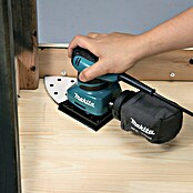 Makita Lijadora orbital (200 W, Número de oscilaciones: 28.000 r.p.m., Superficie abrasiva: 102 x 114 mm)