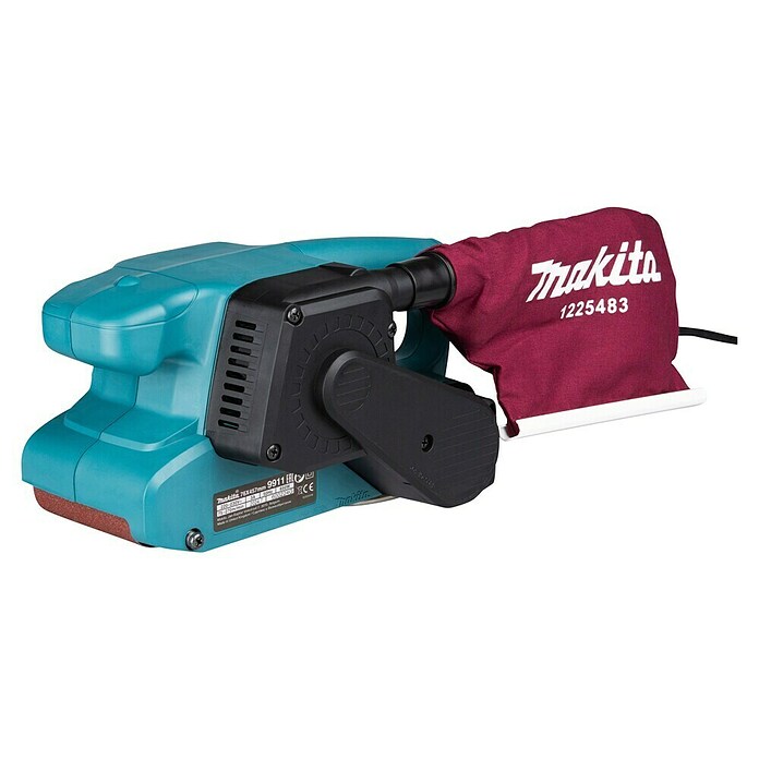 Makita Lijadora de banda (650 W, Dimensiones de cinta: 76 x 457 mm)