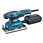 Makita Lijadora orbital (190 W, Número de oscilaciones: 4.000 - 11.000 r.p.m., Plato de lijado: 93 x 185 mm)