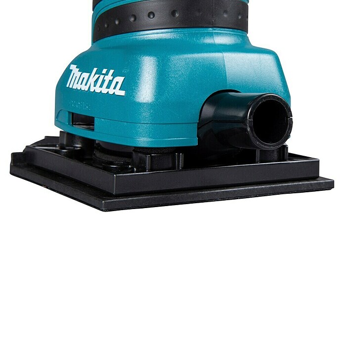 Makita Lijadora orbital (200 W, Número de oscilaciones: 28.000 r.p.m., Superficie abrasiva: 102 x 114 mm)
