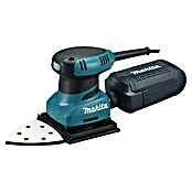 Makita Lijadora orbital (200 W, Número de oscilaciones: 28.000 r.p.m., Superficie abrasiva: 102 x 114 mm)