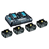 Makita Batería y cargador (18 V, 5 Ah, 4 pilas)