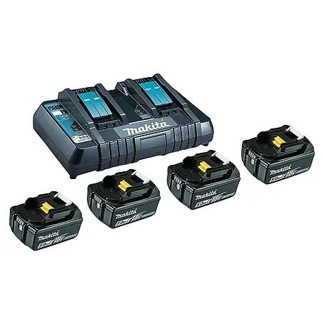 Makita LXT 18V Akku & Ladegerät Power Source Kit mit Doppelladegerät