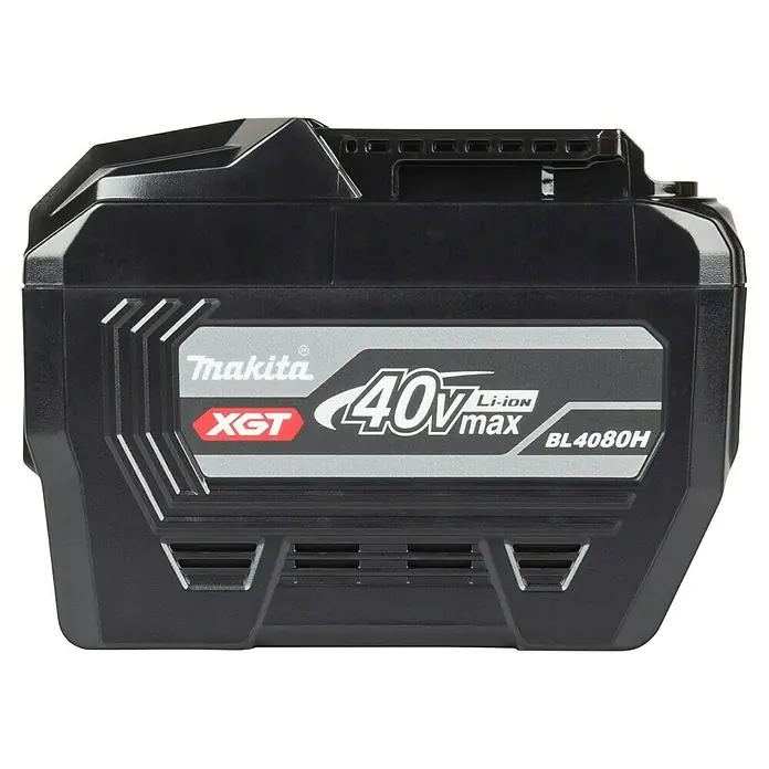 Makita XGT 40V max. Akku BL4080H - 40 V, 8 Ah - Schwarzer Makita XGT 40V max Li-ion BL4080H Akku für Elektrowerkzeuge.