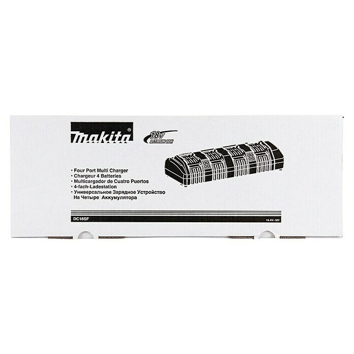 Makita Ladegerät DC18SF (Passend für: Makita Li-Ionen-Akkus 14,4 - 18 V)