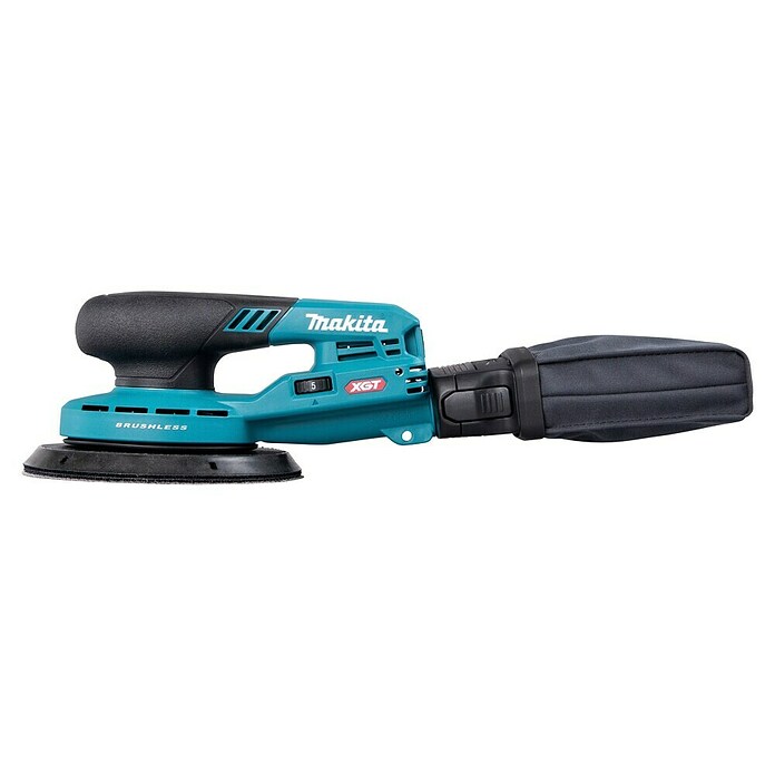 Makita XGT 40V max. Lijadora excéntrica de batería BO004CGZ (40 V, Sin batería, Diámetro disco de lija: 150 mm) | BAUHAUS
