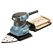 Makita Lijadora orbital (200 W, Número de oscilaciones: 28.000 r.p.m., Superficie abrasiva: 102 x 114 mm)