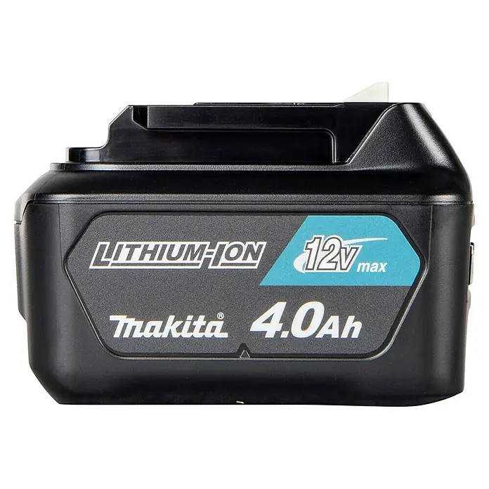 Makita CXT 12V max. Akku BL1041B - 12 V, 4 Ah - Schwarzer Makita 12V max 4.0Ah Lithium-Ionen-Akku aus Kunststoff für Elektrowerkzeuge.