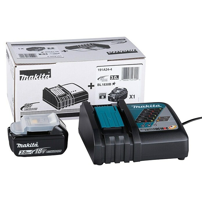 Makita LXT 18V Starterkit Power Source-Kit (18 V, 1 accu, 3 Ah) | BAUHAUS