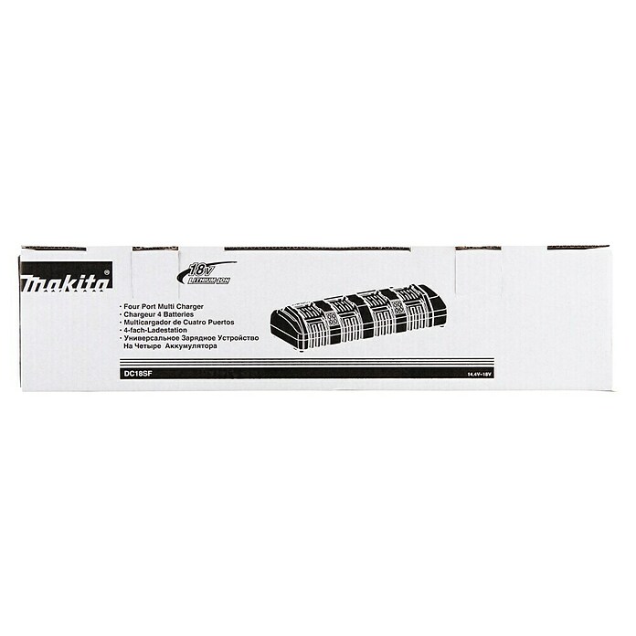 Makita Ladegerät DC18SF (Passend für: Makita Li-Ionen-Akkus 14,4 - 18 V)