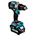 Makita XGT 40V max. Taladro atornillador percutor de batería HP001GZ 