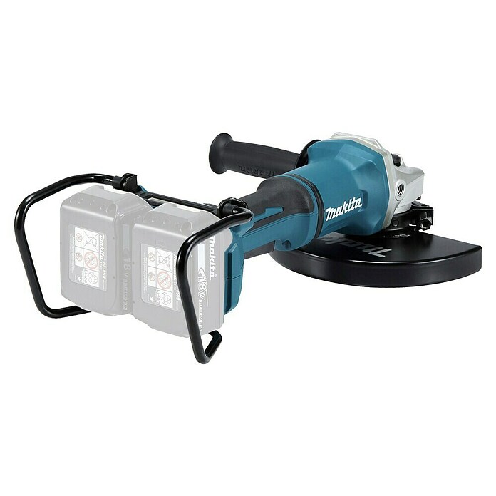 Makita Akku-Winkelschleifer DGA900ZKX2 (18 V, Ohne Akku, Durchmesser Scheibe: 230 mm)