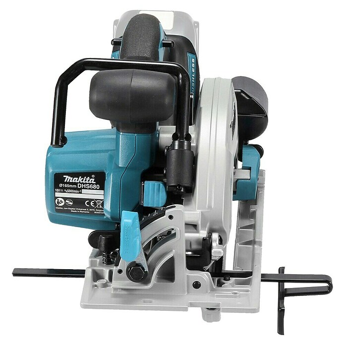 Makita Sierra circular de batería (18 V, Iones de litio, Sin batería, Número de revoluciones marcha en vacío: 5.000 r.p.m.)