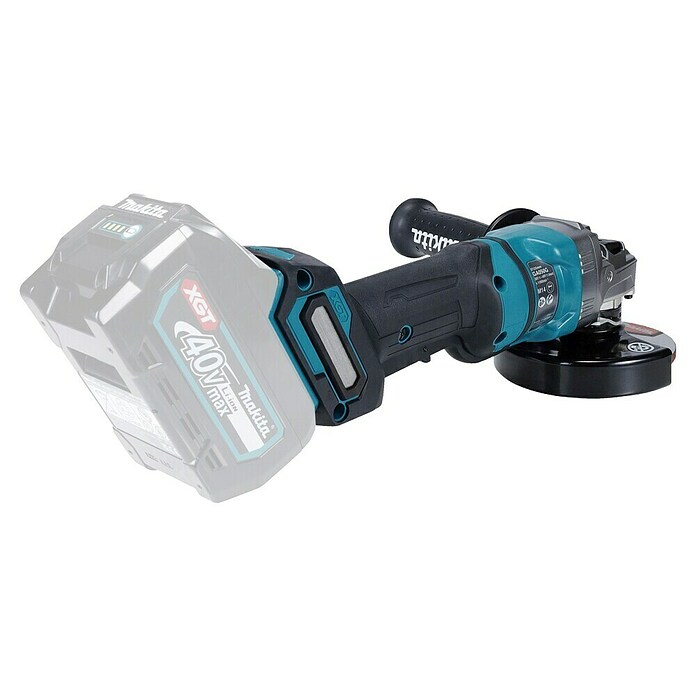 Makita XGT 40V max. Amoladora angular de batería GA050GZ (40 V, Sin batería, Diámetro disco: 125 mm) | BAUHAUS