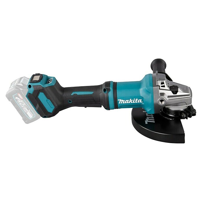 Makita XGT 40V max. Amoladora angular de batería GA038G (40 V, Sin batería, Diámetro disco: 230 mm) | BAUHAUS