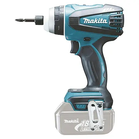Makita LXT 18V Akku-Schlagbohrschrauber Quadroschrauber DTP141Z mit Schlagschraubfunktion
