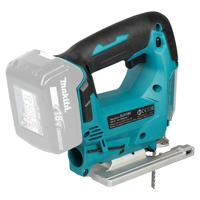 Makita LXT 18V Sierra de calar a batería con acción pendular DJV186 (18 V, Sin batería, 2.900 /min) | BAUHAUS