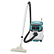 Makita Aspirador de agua de batería (36 V, Sin batería, Volumen de recipiente: 15 l, Alimentación y acumulador de red)
