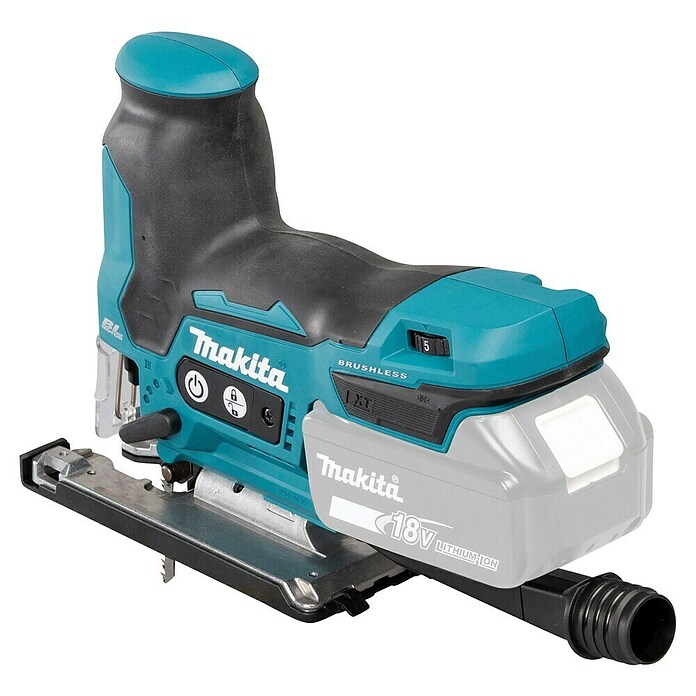 Makita LXT 18V Sierra de calar a batería con acción pendular DJV185Z (18 V, Sin batería, Número de carreras marcha en vacío: 800 /min - 3.000 /min) | BAUHAUS