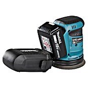 Makita Lijadora excéntrica de batería (18 V, 2 baterías, 5 Ah, Diámetro disco de lija: 125 mm)