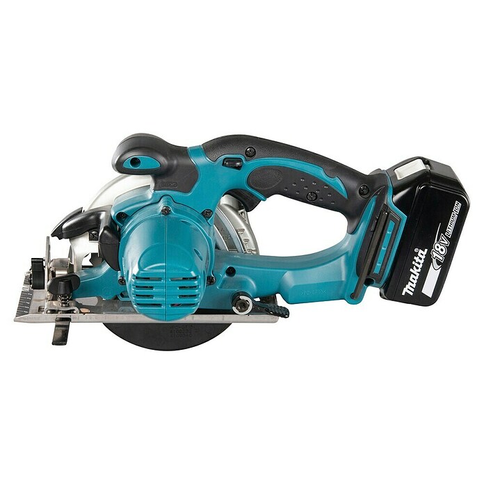 Makita Akku-Handkreissäge DSS501RTJ (18 V, 2 Akkus, 5 Ah, 0 U/min - 3.600 U/min, Sägeblatt: Ø 136 mm)