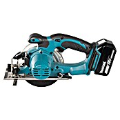Makita Akku-Handkreissäge DSS501RTJ (18 V, 2 Akkus, 5 Ah, 0 U/min - 3.600 U/min, Sägeblatt: Ø 136 mm)