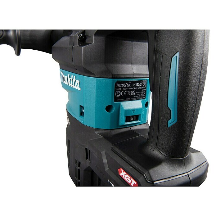 Makita XGT 40V max. Martillo combinado de batería HM001G (40 V, Sin batería, 9,4 J) | BAUHAUS