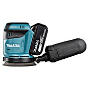 Makita Lijadora excéntrica de batería (18 V, 2 baterías, 5 Ah, Diámetro disco de lija: 125 mm)