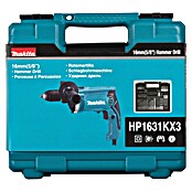 Makita Schlagbohrmaschine HP1631KX3 (710 W, Leerlaufdrehzahl: 0 U/min - 3.200 U/min, Schlagzahl: 0 /min - 48.000 /min)